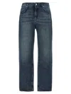 Dolce & Gabbana Dolce&gabbana Blue Denim Boyfriend Jeans In Navy Blue