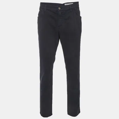 Pre-owned Dolce & Gabbana Navy Blue Denim Regular Fit Jeans Xxxl/waist 38"