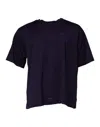 Dolce & Gabbana Navy Blue Dg Logo Cotton Crew Neck T-shirt