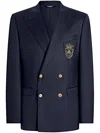 Dolce & Gabbana Doublebreasted Jacket With Patch