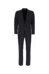 Dolce & Gabbana Navy Blue Light Wool Martini Suit In Blue