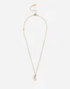 Dolce & Gabbana Necklace With Good Luck Charm In Gold