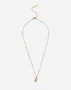 Dolce & Gabbana Necklace With Heart Charm In Gold