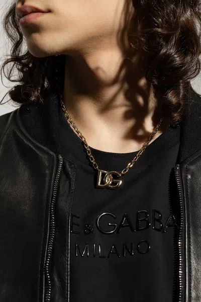 Dolce & Gabbana Necklace With Logo