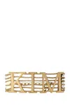 Dolce & Gabbana Gold Metal Chocker In Gold