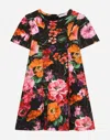 Dolce & Gabbana Abito Maniche Corte In Print