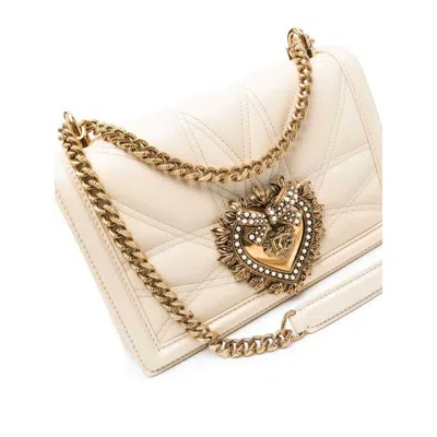 Dolce & Gabbana Neutral Shoulder Bags