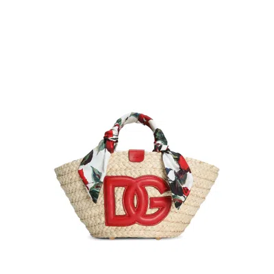 Dolce & Gabbana Neutrals Tote Bags Women In White