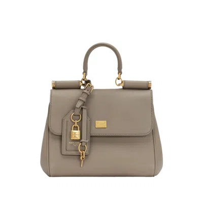Dolce & Gabbana Neutrals Tote Bags Women In White
