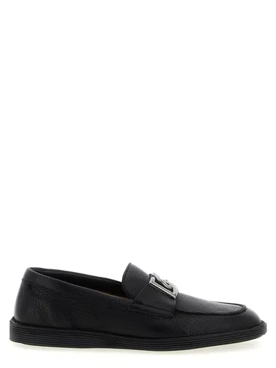 Dolce & Gabbana 'new Florio' Loafers In Black