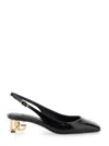 Dolce & Gabbana Jackie Slingback Pumps In Black