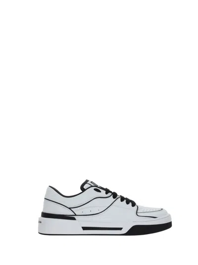 DOLCE & GABBANA DOLCE & GABBANA NEW ROMA LEATHER LOW-TOP SNEAKERS