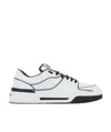 Dolce & Gabbana New Roma Leather Low-top Sneakers In White