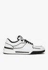 Dolce & Gabbana New Roma Leather Low-top Sneakers In White