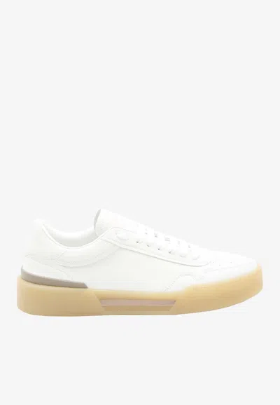 Dolce & Gabbana New Roma Sc Sneakers In White