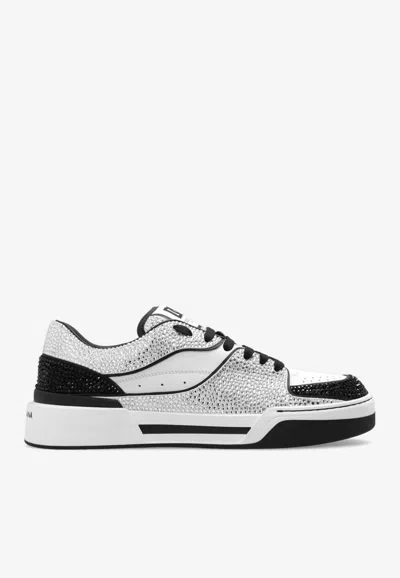 Dolce & Gabbana New Roma Low-top Sneakers In White