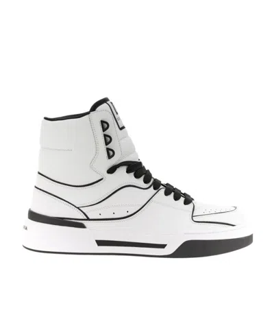 DOLCE & GABBANA DOLCE  GABBANA NEW ROMA MID-TOP SNEAKERS