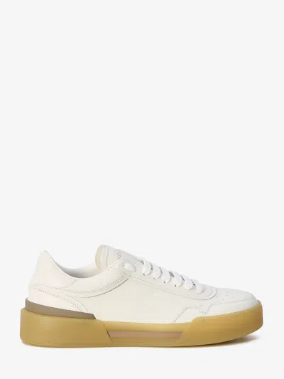Dolce & Gabbana New Roma Sc Trainers In White