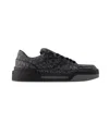 Dolce & Gabbana New Roma Sneakers In Black