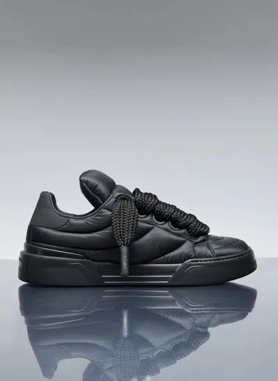 Dolce & Gabbana New Roma Trainers In Black