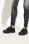 Dolce & Gabbana New Roma Sneakers In Nappa Leather In Black