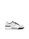 DOLCE & GABBANA DOLCE & GABBANA NEW ROMA WHITE LEAR SNEAKERS