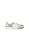 Dolce & Gabbana New Roma White Leather Sneakers In Multicolour