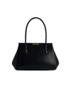 Dolce & Gabbana 'new Sicily' Black Leather Bag Women