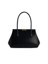 Dolce & Gabbana 'new Sicily' Black Leather Bag Women In Black