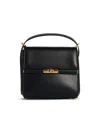 Dolce & Gabbana 'new Sicily' Black Leather Crossbody Bag Women In Black