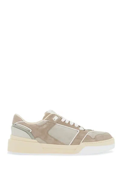 DOLCE & GABBANA DOLCE & GABBANA NEW SUEDE ROMA SNEAKERS FOR MEN AND