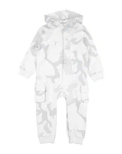 Dolce & Gabbana Newborn Boy Baby Jumpsuits & Overalls White Size 0 Cotton, Elastane, Viscose, Polyur