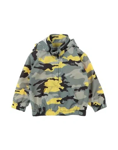 Dolce & Gabbana Babies'  Newborn Boy Jacket Military Green Size 3 Polyester