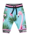 Dolce & Gabbana Newborn Boy Pants Azure Size 3 Cotton, Elastane In Blue