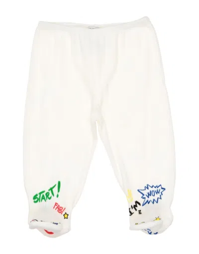 Dolce & Gabbana Babies' Pants In Ivory