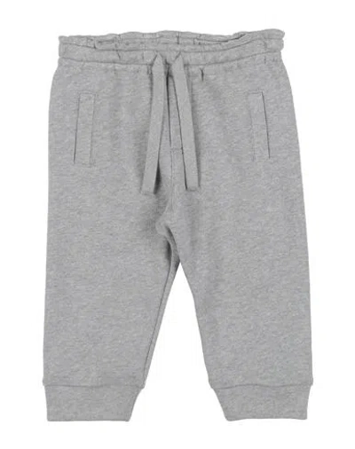 Dolce & Gabbana Babies'  Newborn Boy Pants Light Grey Size 3 Cotton In Gray