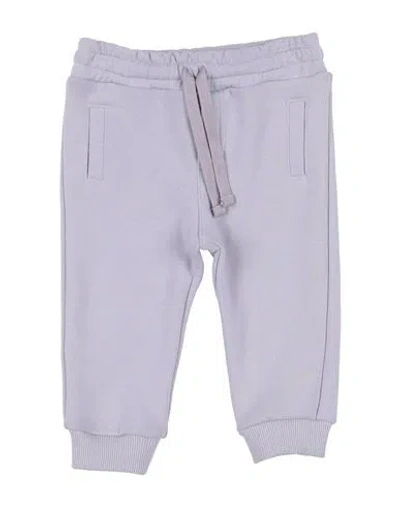 Dolce & Gabbana Babies'  Newborn Boy Pants Lilac Size 3 Cotton In Purple