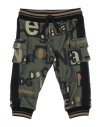 Dolce & Gabbana Jersey Jogging Pants With Logo Print In Green