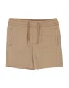 Dolce & Gabbana Newborn Boy Shorts & Bermuda Shorts Beige Size 3 Cotton, Elastane In Beige