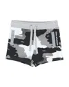 Dolce & Gabbana Newborn Boy Shorts & Bermuda Shorts Light Grey Size 3 Cotton, Viscose, Polyurethane, In Light Grey
