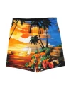 Dolce & Gabbana Newborn Boy Shorts & Bermuda Shorts Orange Size 3 Cotton In Orange