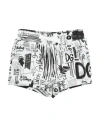 DOLCE & GABBANA DOLCE & GABBANA NEWBORN BOY SHORTS & BERMUDA SHORTS WHITE SIZE 3 COTTON