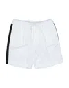 Dolce & Gabbana Newborn Boy Shorts & Bermuda Shorts White Size 3 Cotton, Elastane In White