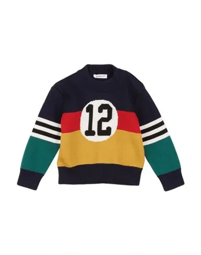 Dolce & Gabbana Babies'  Newborn Boy Sweater Midnight Blue Size 3 Virgin Wool