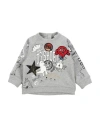 Dolce & Gabbana Toddler Boy Sweatshirt Light Grey Size 3 Cotton, Polyester, Viscose, Wool, Acrylic