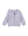 Dolce & Gabbana Newborn Boy Sweatshirt Lilac Size 3 Cotton, Elastane In Gray