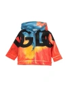 Dolce & Gabbana Toddler Boy Sweatshirt Orange Size 3 Cotton In Orange