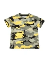 Dolce & Gabbana Newborn Boy T-shirt Military Green Size 3 Cotton, Polyester, Polyurethane In Green