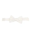 Dolce & Gabbana Newborn Boy Ties & Bow Ties Ivory Size - Silk In White