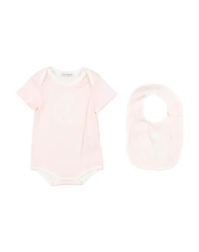 Dolce & Gabbana Newborn Girl Baby Bodysuit Light Pink Size 3 Cotton